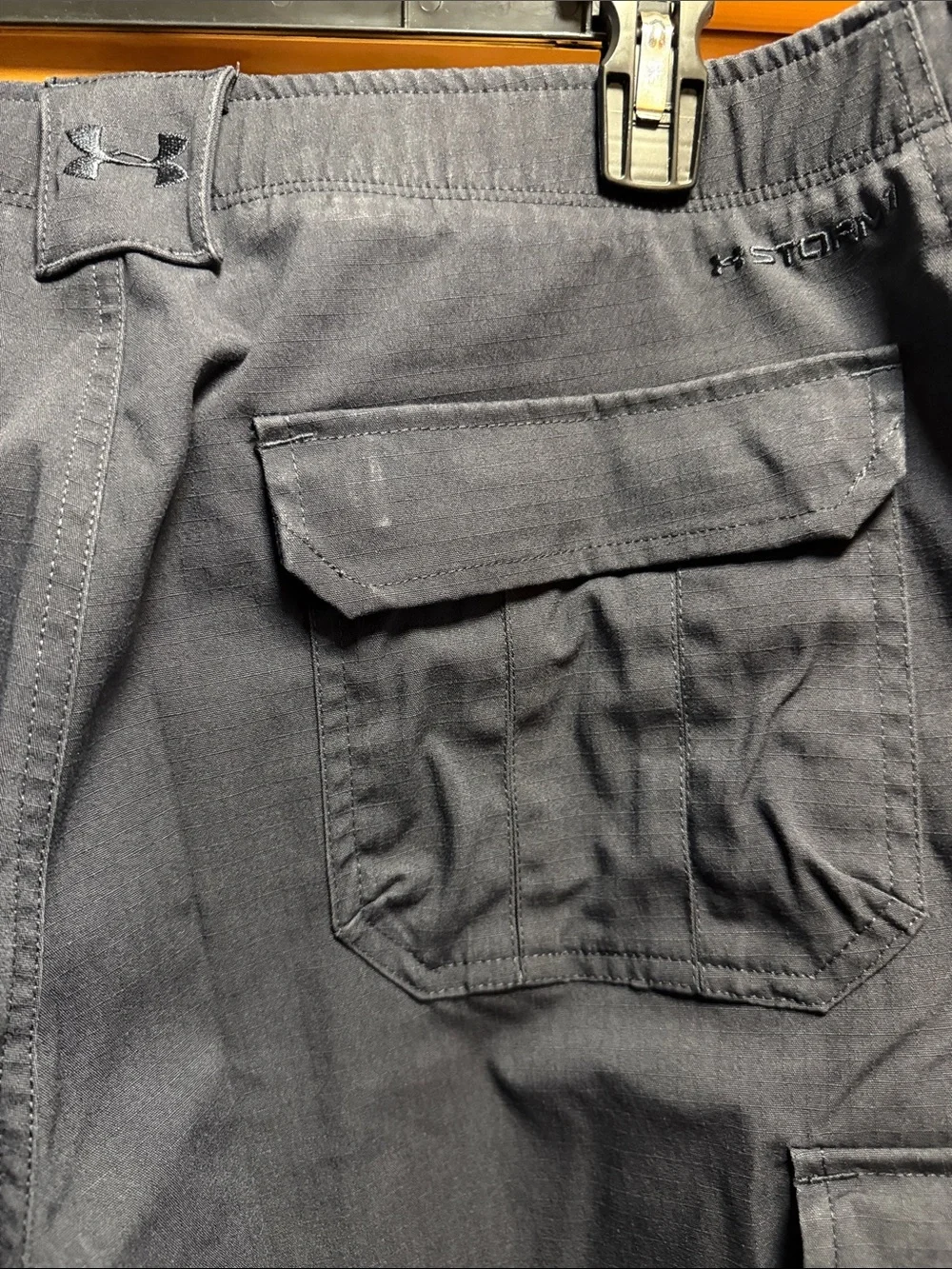 Under Armour Men’s Cargo Pants in Navy Blue- Tactical Utility Workwear 38x32